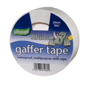 Homepride Online-GAFFA TAPE 50M X 50MM WHITE