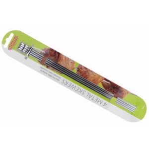 Homepride Online-APOLLO SET 4 METAL SKEWERS