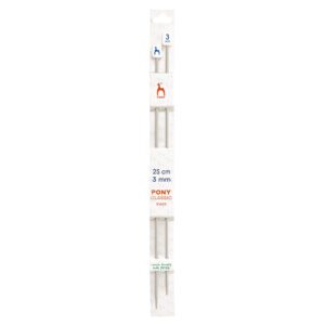 Homepride Online-Single-Ended Knitting Pins - 25cm x 3.00mm