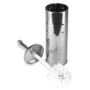 Homepride Online-HIGHLANDS HOMEWARE STAINLESS STEEL TOILET BRUSH HOLDER