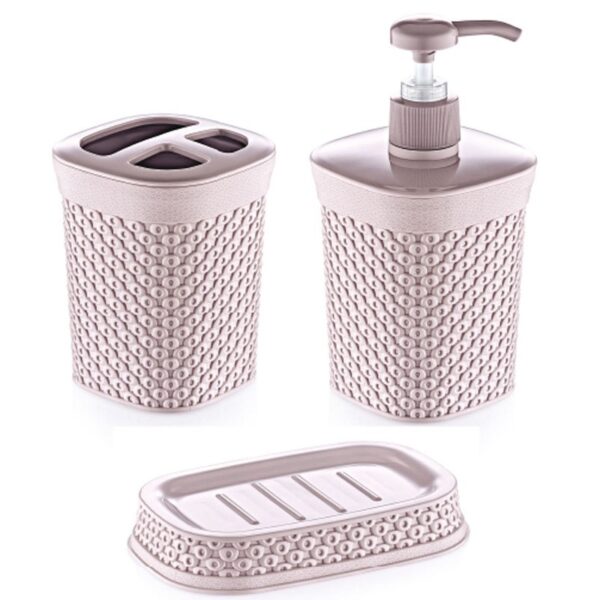 Homepride Online-HOBBY LIFE DIAMOND 3PC BATHROOM SET