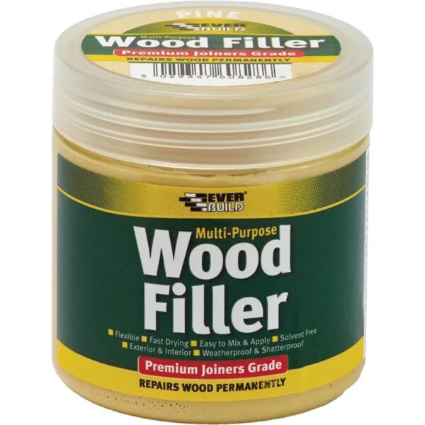 Homepride Online-EVERBUILD MULTI-PURPOSE WOOD FILLER TEAK 250ML