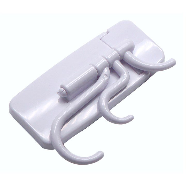 Homepride Online-AMTECH SELF-ADHESIVE HANGING HOOKS WITH SWIVEL ARMS