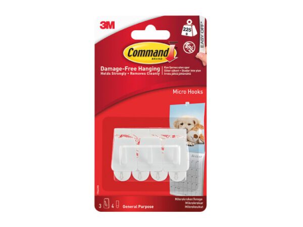 Homepride Online-3M COMMAND MICRO HOOKS