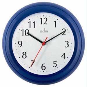 Homepride Online-Acctim wycombe blue wall clock
