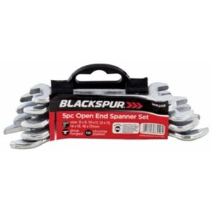 Homepride Online-Blacksput 5 pc open end spanner set sizes: 8×9,1×11,12×13'14×15'16×17mm