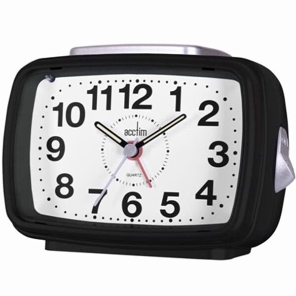Homepride Online-Acctim alarm clock titan 2 black