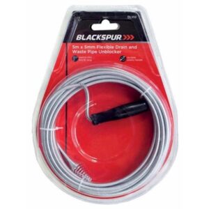 Homepride Online-Blackspur 5m x 5mm Flexible drain and Waste pipe Unblocker