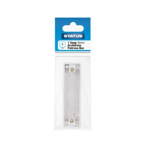 Homepride Online-1 Gang 16mm Architrave 16mm Pattress Box