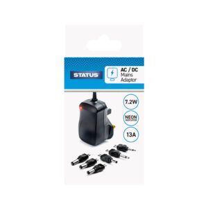 Homepride Online-AC/DC Mains Adaptor 13 Amp with Neon Indicator