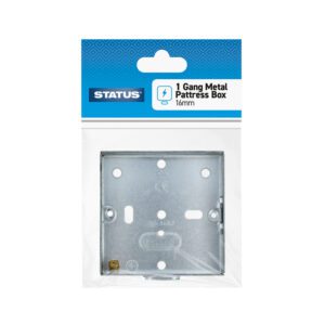 Homepride Online-1 Gang 16mm Metal Pattress Box