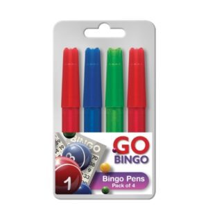 Homepride Online-Go Bingo Bingo Pens- 4 pack
