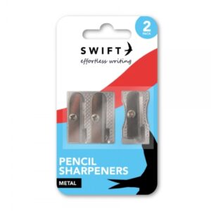 Homepride Online-Swift Metal Pencil Sharpeners -2 pack