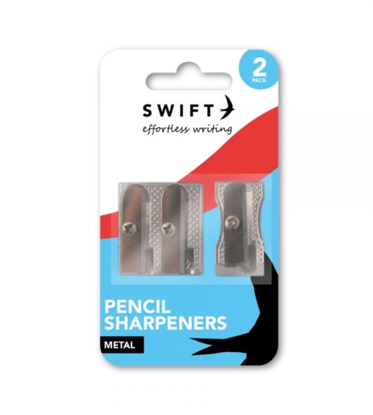 Homepride Online-Swift Metal Pencil Sharpeners -2 pack