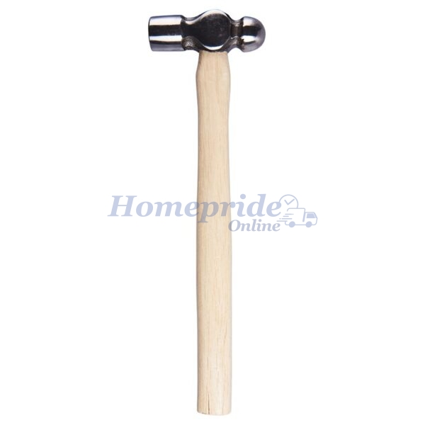 8oz (225g) Ball pein hammer with wooden handle