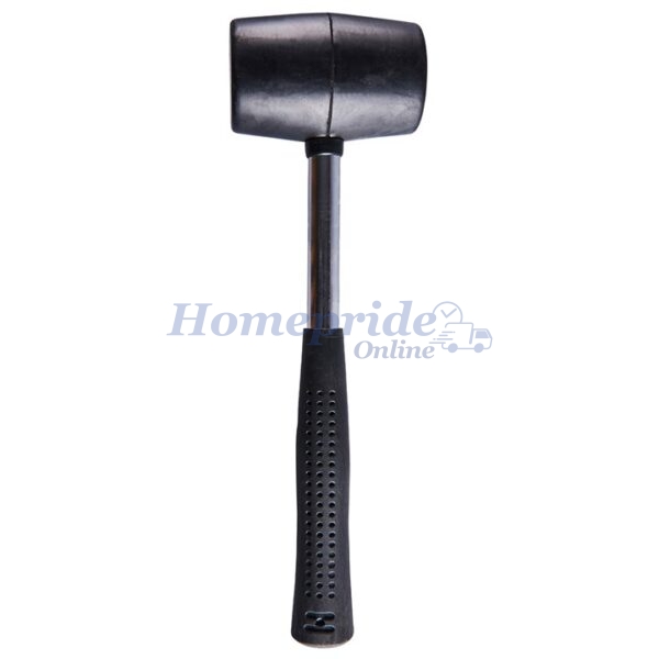 Homepride Online-16oz (450g) Rubber mallet with steel shaft