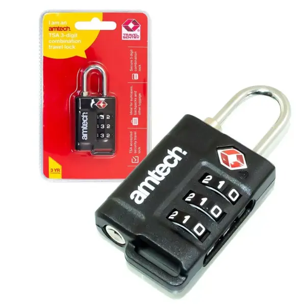 Homepride Online-TSA-Approved combination travel padlock