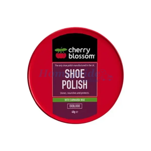 Cherry Blossom Shoe Polish Oxblood 40g
