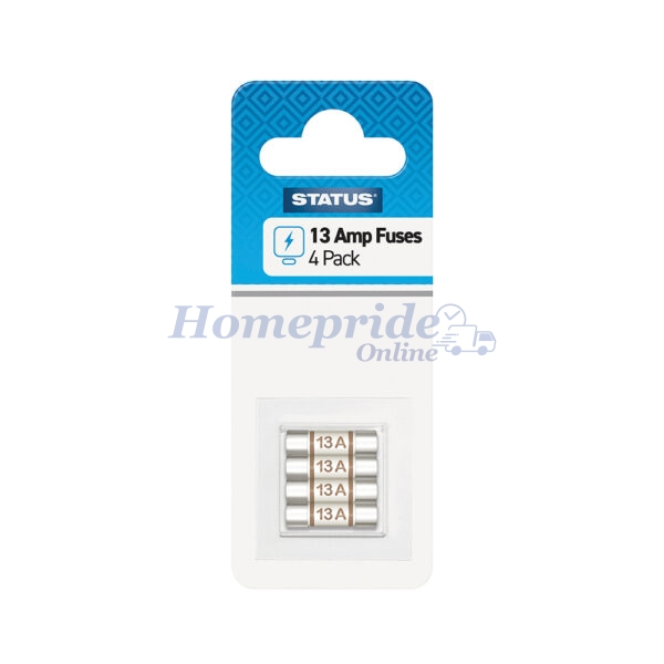 Homepride Online-13A Fuses - Pack of 4