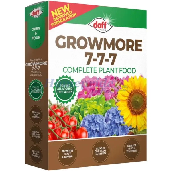 Homepride Online-Growmore 7-7-7 Granular Fertiliser 2kg