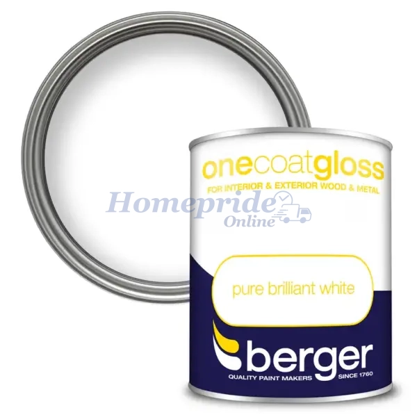 One Coat Gloss Brilliant White 750ml