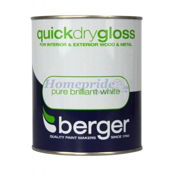 Homepride Online-Quick Dry Gloss Pure Brilliant White 750ml