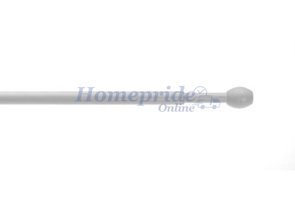Homepride Online-Twist & Fit Tension Rod White 40-61cm