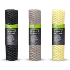 BRIGHT & HOMELY NON SLIP MAT 37X90CM ASSORTED