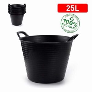ECO FLEXI TUB 25 LTR BLACK