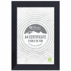 HOME COLLECTION BLACK FRAME A4