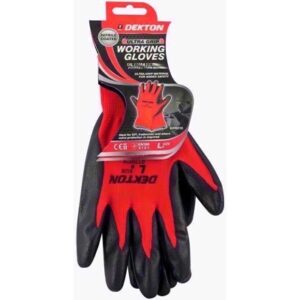 DEKTON GLOVES WORKING NITRILE LARGE PK12