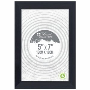 HOME COLLECTION BLACK FRAME 5X7INCH