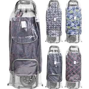 LONDONER SHOPPING TROLLEY MEDIUM ASSORTED DESIGNS