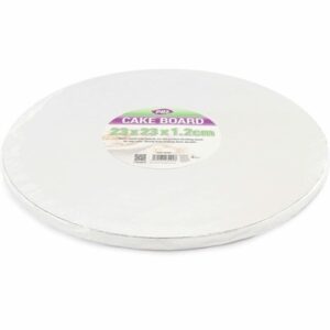 PPS CAKE BOARD ROUND 9 INCH PK5