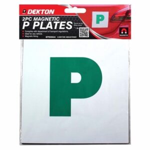 DEKTON CAR MAGNETIC P  PLATE 2PC