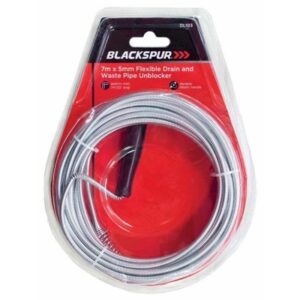 BLACKSPUR DRAIN&WASTE PIPE UNBLOCKER 7METER