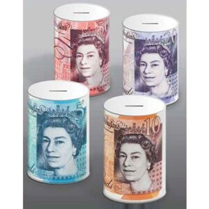 MONEY TIN BOX ASST LARGE