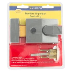 STERLING ORIGINAL DEADLOCKING NIGHTLATCH NARROW
