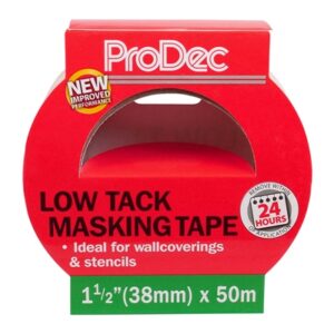 PRODEC LOW TACK MASKING TAPE 38MMX50M