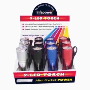 INFAPOWER TORCH 9 LED PK12