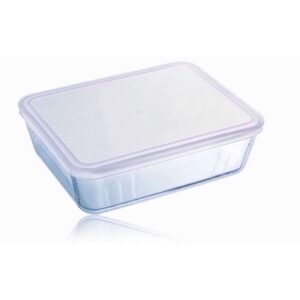 PYREX 1.5LTR RECTANGULAR DISH & LID