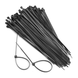 DEKTON CABLE TIES BLACK 100PCS 4.8MMX250MM