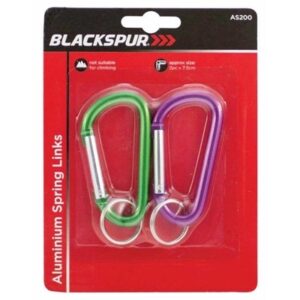 BLACKSPUR ALUMINIUM SPRING LINKS 2pce BOTH 31