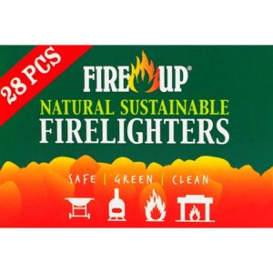 FIRE UP NATURAL FIRELIGHTERS 28 PACK