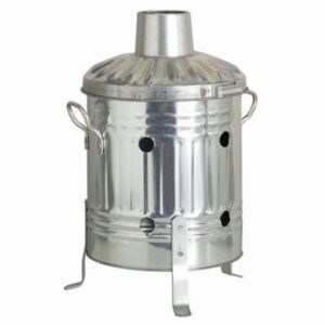 METAL INCINERATOR MINI BIN & LID