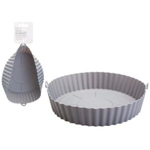 B&CO AIR FRYER SILICONE LINER 22X22X4.5CM