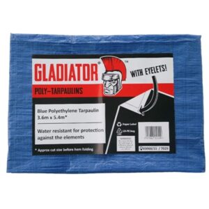 GLADIATOR TARPAULIN BLUE 12FT X 18FT