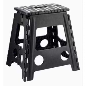 LARGE FOLDING STOOL ASSORTED COLOURS