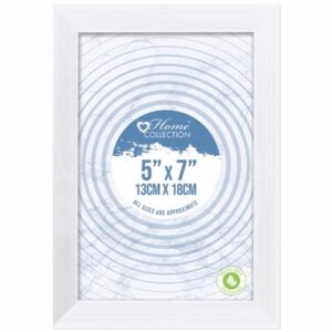 HOME COLLECTION WHITE FRAME 5X7