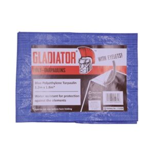 GLADIATOR TARPAULIN BLUE 6FT X 4FT